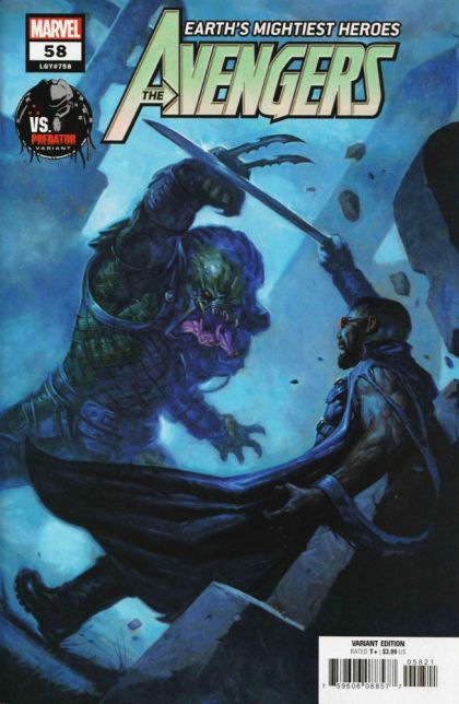 Avengers, Vol. 8 #58 E.M. Gist Predator Variant