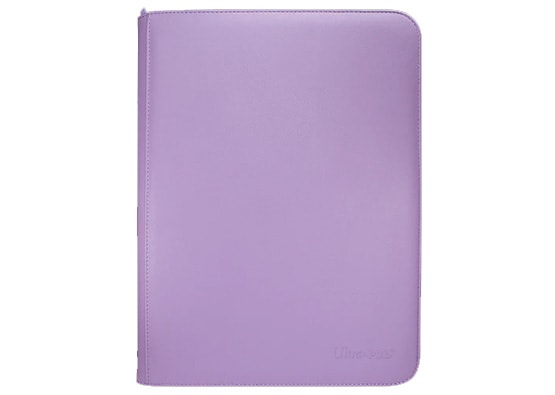 ULTRA PRO PURPLE VIVID 9-POCKET ZIPPERED PRO BINDER