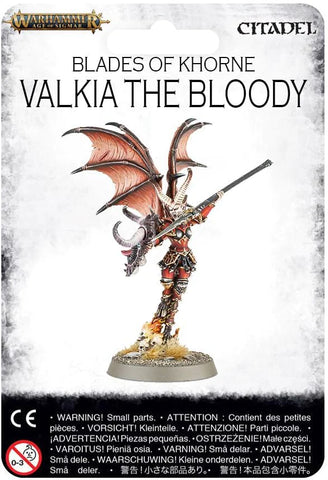 Khorne Bloodbound Valkia the Bloody