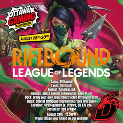 August 29th -  Vendetta  Summoner Skirmish I (OTTAWA GAMING CONVENTION)