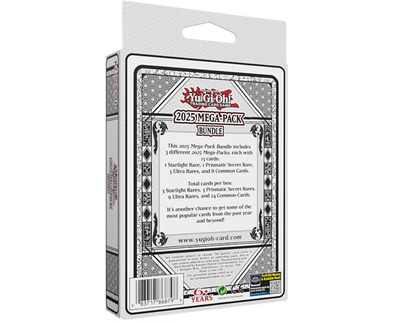 Yugioh - 2025 Mega-Pack Bundle - 1st Edition SEALED CASE