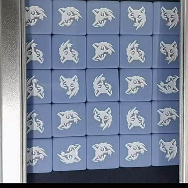 Pre-Order: Red Dragon Dice: Light Blue & White Wolf