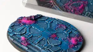 Battle Ready Bases - Alien infestation 120mm oval