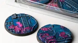 Battle Ready Bases - Alien infestation 60mm oval