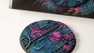 Battle Ready Bases - Alien infestation 80mm round