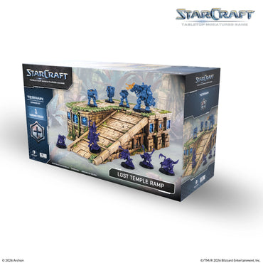 STARCRAFT TERRAIN LOST TEMPLE RAMP EXPANSION SET