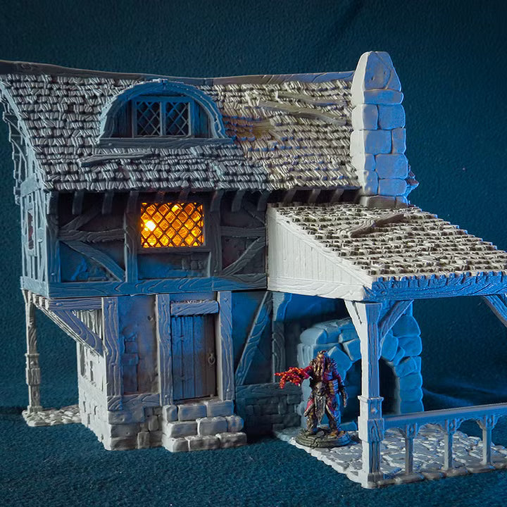 City of Tarok - Blacksmith: 28-32mm Scale - D&D/wargaming scenery