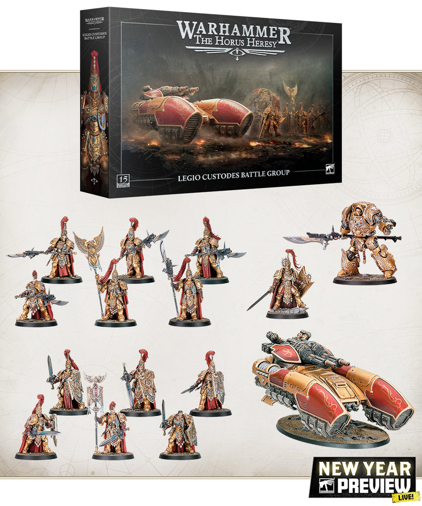 New Year Preview Request: Legio Custodes Battle Group