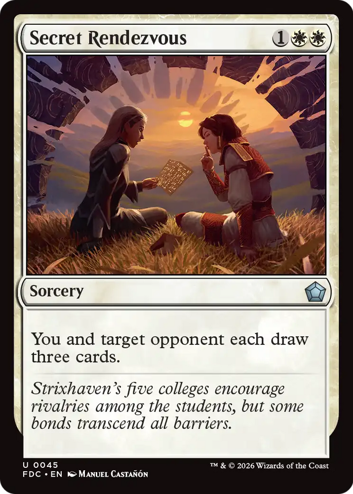Secret Rendezvous [Foundations Commander]