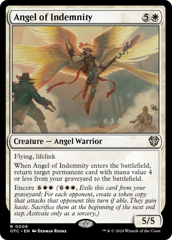 Angel of Indemnity [Outlaws of Thunder Junction Commander]