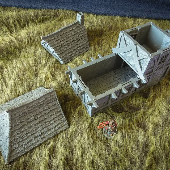 City of Tarok - Small House: 28-32mm Scale - D&D/wargaming scenery