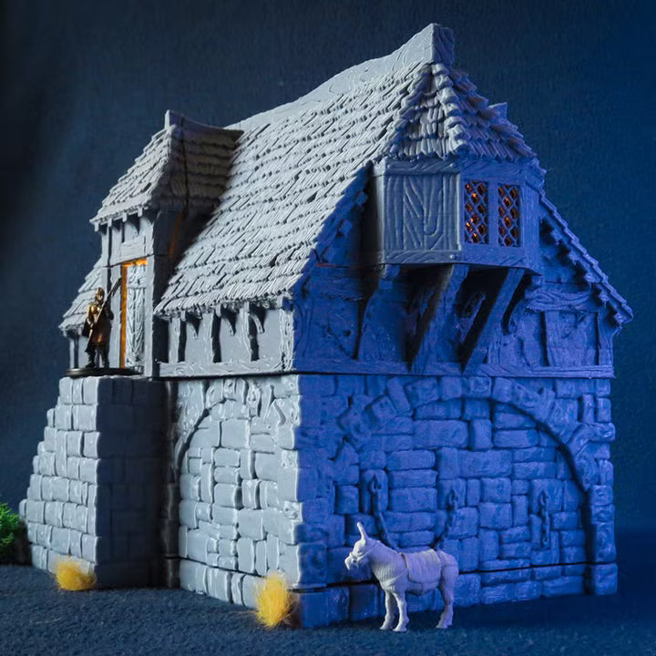 City of Tarok - Marchant House: 28-32mm Scale - D&D/wargaming scenery