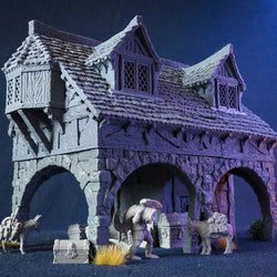 City of Tarok - Marchant House: 28-32mm Scale - D&D/wargaming scenery
