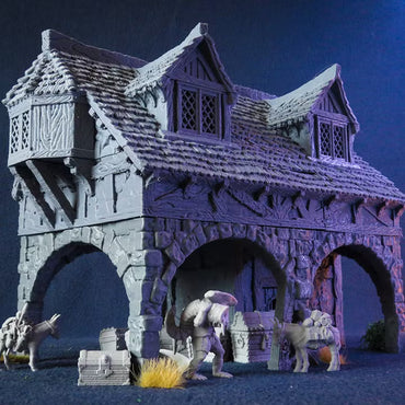 City of Tarok - Marchant House: 28-32mm Scale - D&D/wargaming scenery