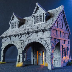 City of Tarok - Marchant House: 28-32mm Scale - D&D/wargaming scenery