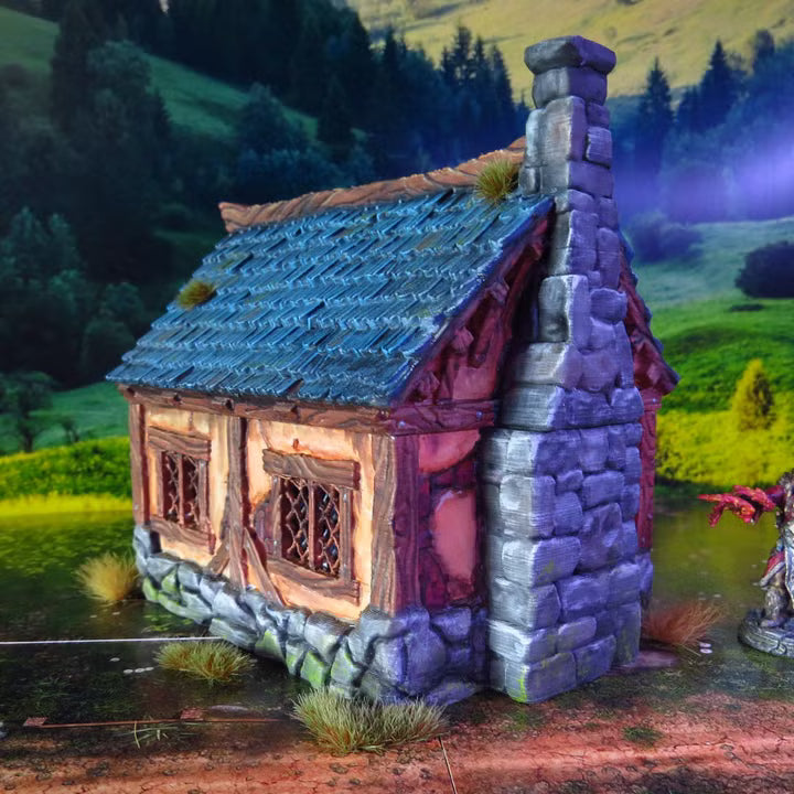 City of Tarok - Little Cottage: 28-32mm Scale - D&D/wargaming scenery