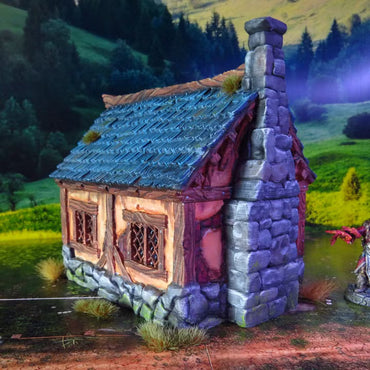 City of Tarok - Little Cottage: 28-32mm Scale - D&D/wargaming scenery