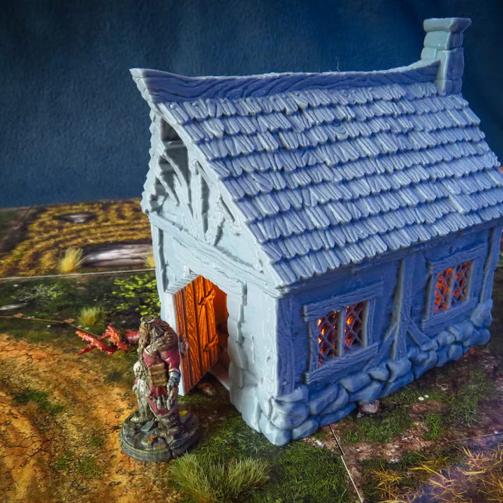 City of Tarok - Little Cottage: 28-32mm Scale - D&D/wargaming scenery