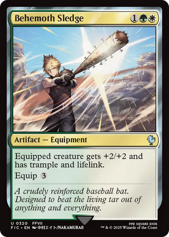 Behemoth Sledge [FINAL FANTASY Commander]