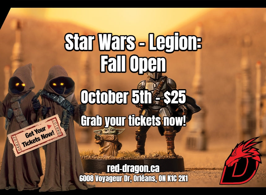 Star Wars - Legion: Fall Open - Oct 5th