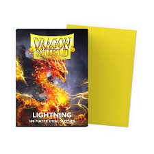 Dragon Shield Matte: Lightning