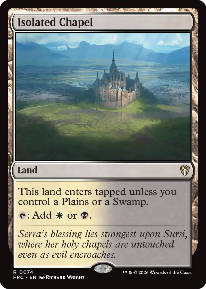 Isolated Chapel [Reality Fracture Commander]
