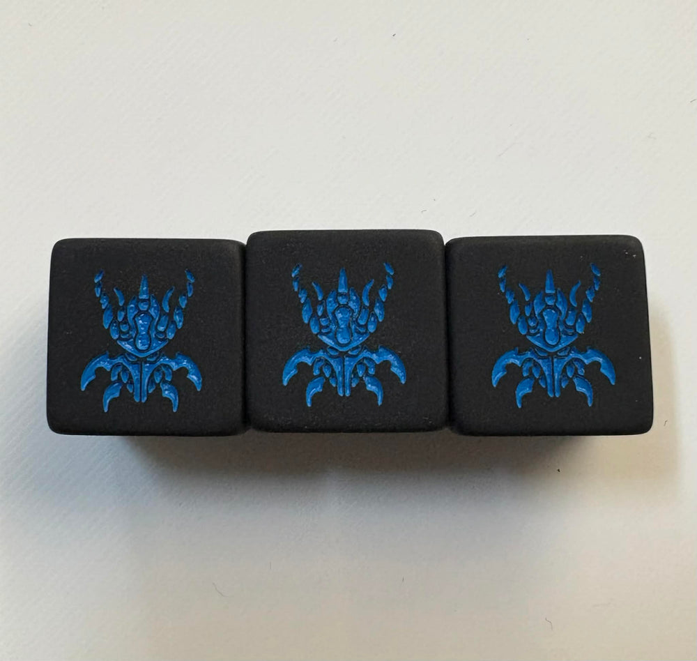 SkaredCast - Matte Black - Blue Pip