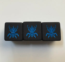 SkaredCast - Matte Black - Blue Pip