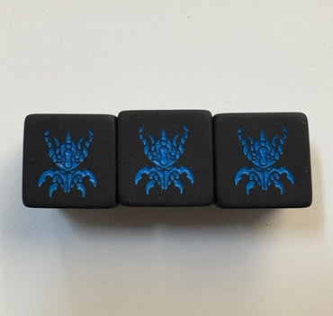 SkaredCast - Matte Black - Blue Pip