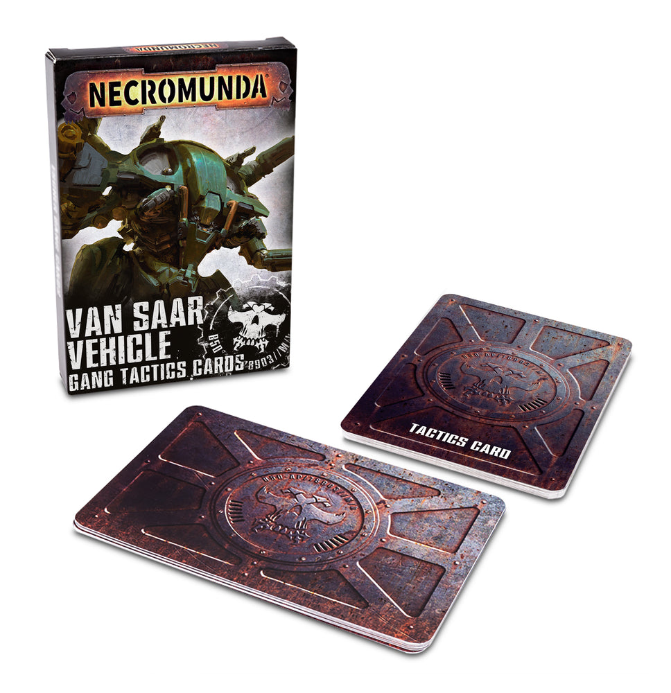 NECROMUNDA: VAN SAAR VEHICLE CARDS