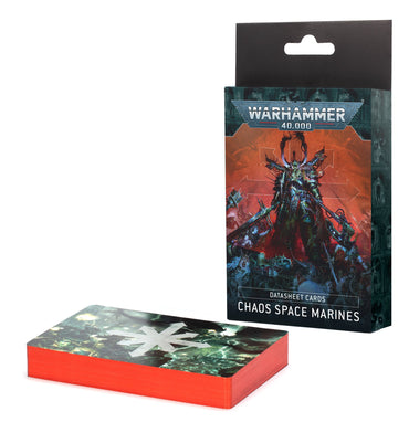Warhammer 40,000 (10th Edition): Chaos Space Marines Datasheet Cards