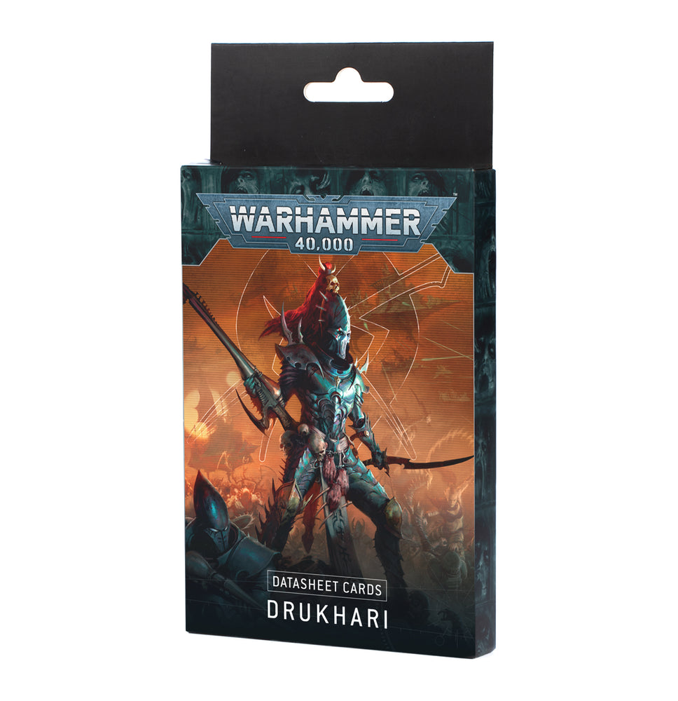 Datasheet Cards: Drukhari (English) (2025)