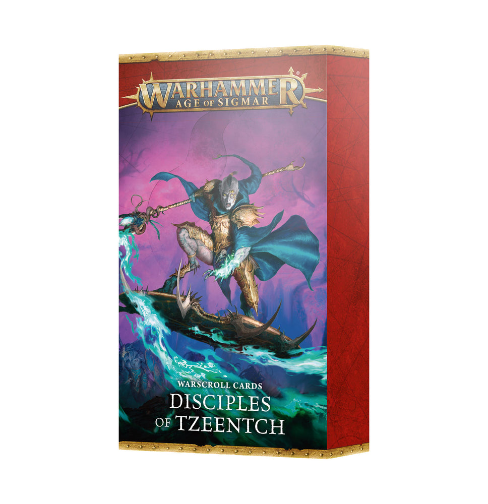 Warscroll Cards: Disciples of Tzeentch (Eng)