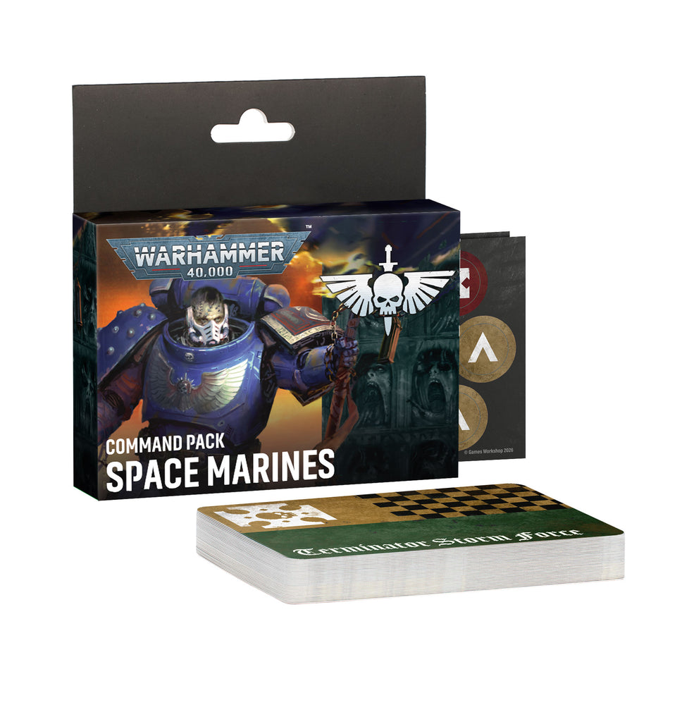 COMMAND PACK: SPACE MARINES (ENGLISH) (2026)