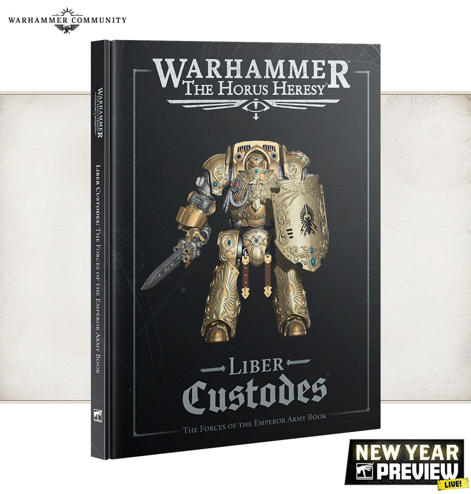 New Year Preview Request: Liber Custodes Rule Book