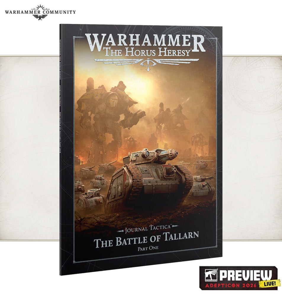 AdeptiCon Preview Request:  Journal Tactica: The Battle Of Tallarn – Part 1