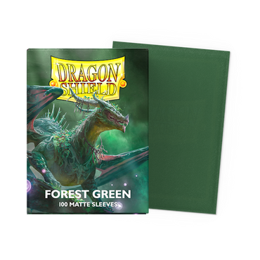 Forest Green - Matte Sleeves - Standard Size