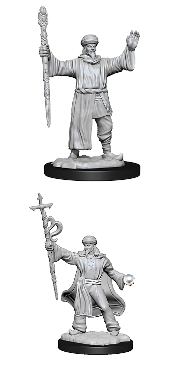 Dnd Unpainted Minis Wv13 Human Wizard Male