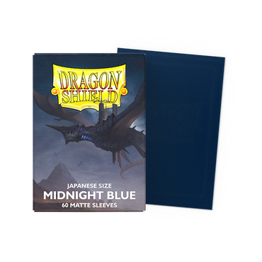 Midnight Blue - Matte Sleeves - Japanese Size