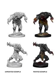 Dnd Unpainted Minis Wv4 Werewolves