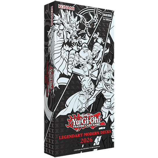 yu-gi-oh trading card game- yugioh legendary dragon decks box Yu-Gi-Oh: Legendary Modern Decks 2026