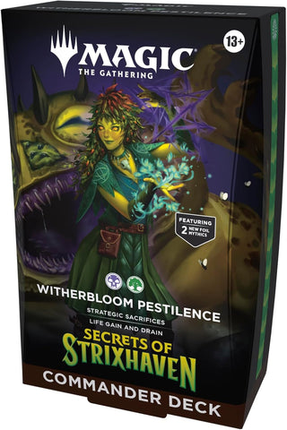Secrets of Strixhaven Commander Deck - Witherbloom Pestilence (BG)