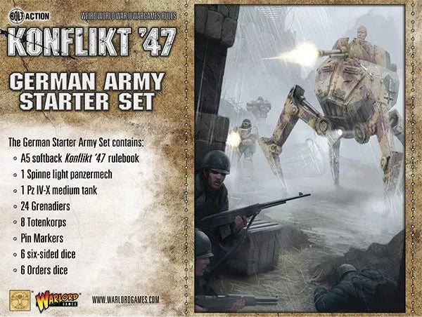 Konflikt '47: German Army Starter Set (2016)