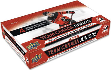 2022 Upper Deck Team Canada Juniors Hockey Hobby Box