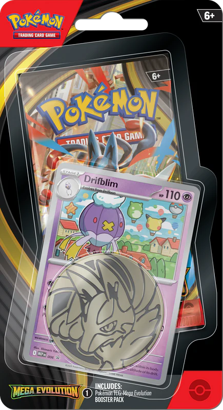 Pokemon - Mega Evolution - Base Set - Checklane Blister - Drifblim