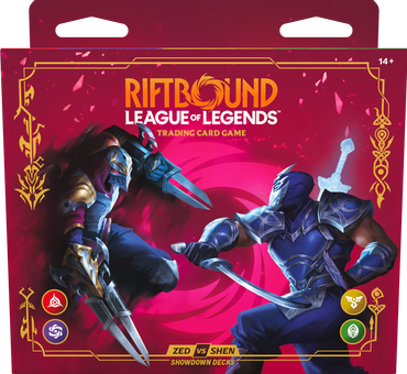 Riftbound: League of Legends - Showdown Deck - Vendetta Zed vs Shen (Pre-Order, Releases in Waves) (Copy)