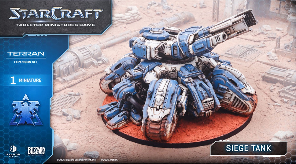 STARCRAFT TERRAN SIEGE TANK EXPANSION SET