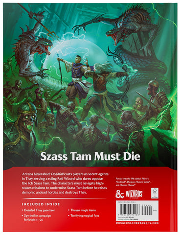 ARCANA UNLEASHED DEADFALL HC
