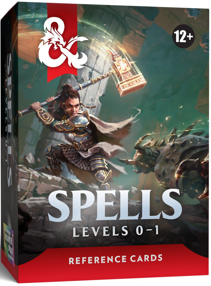 REFERENCE CARDS SPELLS 1 (LEVELS 0-1)