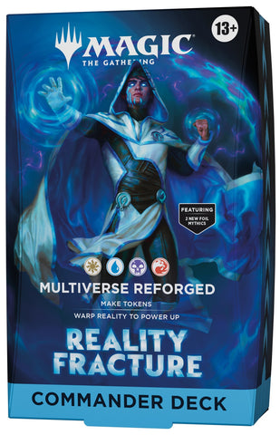 MTG REALITY FRACTURE COMMANDER DECK CASE